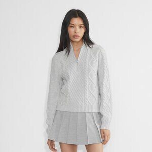 Aritzia Sunday Best Boreal 1/4 Zip Sweater